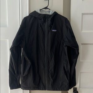 Patagonia Men's Black Rain Jacket